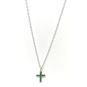 Stainless Steel Latin Cross Necklace